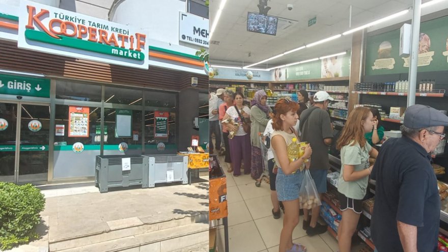 MENTEŞE’DE TARIM KREDİ MARKETLERİ'NDE İNDİRİM KUYRUĞU