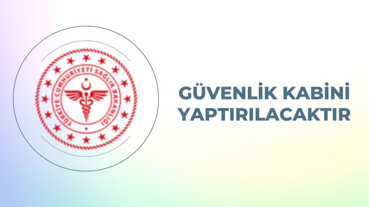 Güvenlik kabini yaptırılacaktır