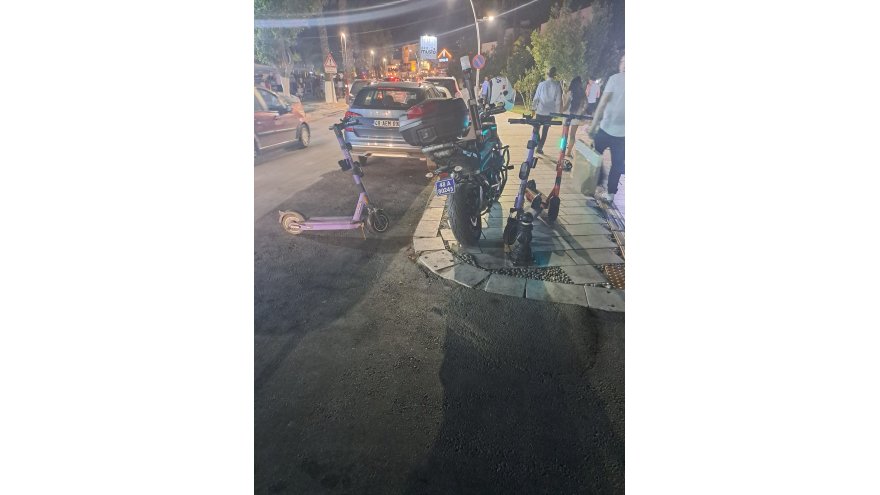 KURALLARA UYMAYAN 41 ELEKTRİKLİ SKUTER KULLANICISINA 17 BİN 508 LİRA CEZA