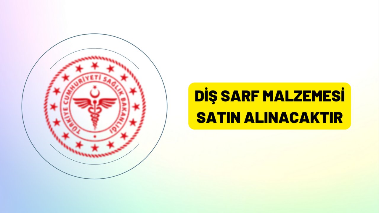 Diş sarf malzemesi satın alınacaktır