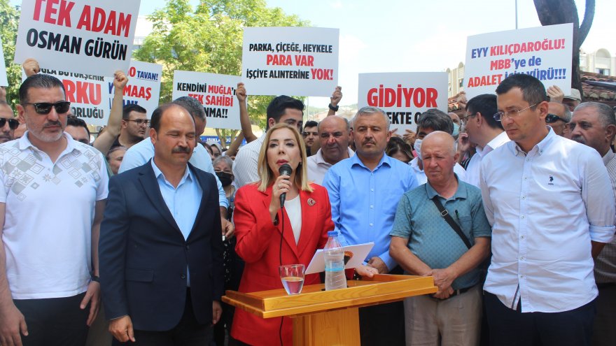 MİLLETVEKİLİ GÖKCAN: “MUĞLA’DA KORKU İMPARATORLUĞU KURMUŞSUN”