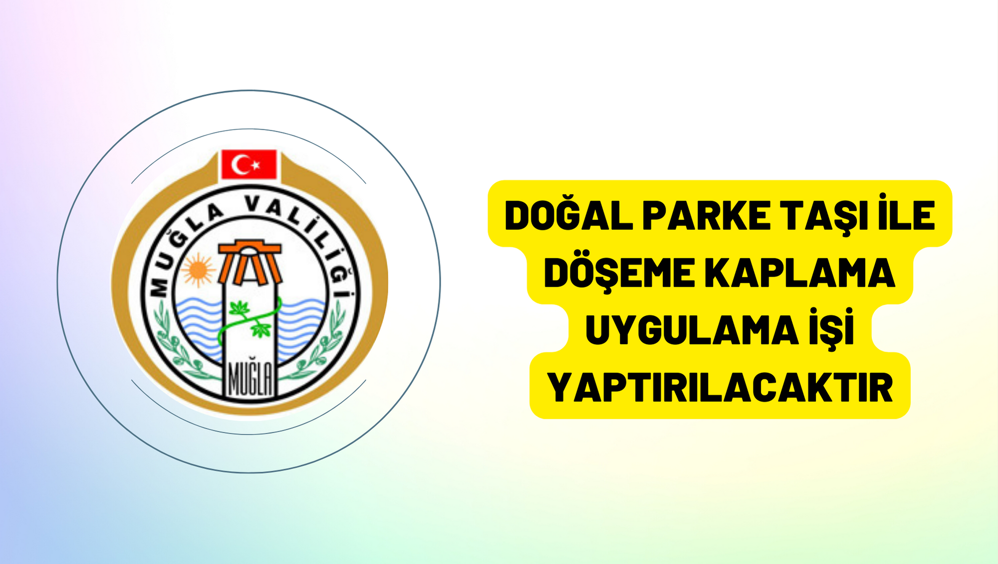 Doğal parke taşı ile döşeme kaplama uygulama işi yaptırılacaktır