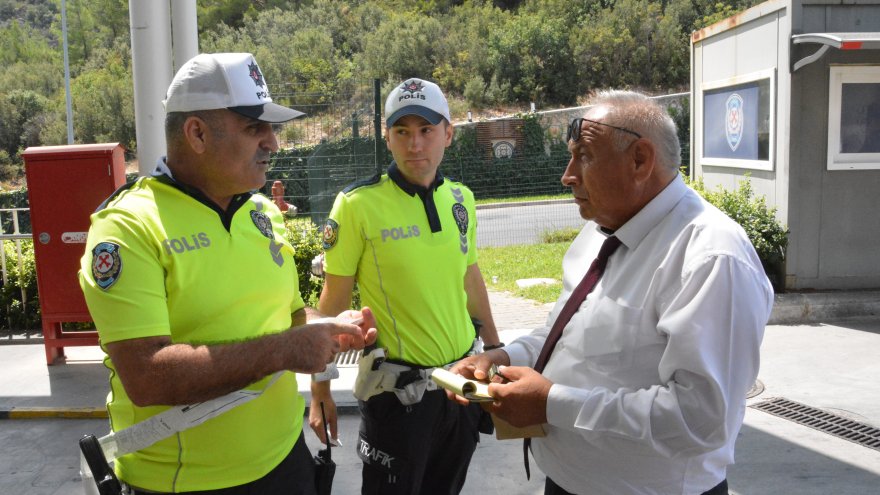 MUĞLA’DA OTOBÜSLERİN YAKITLARI DENETLENDİ