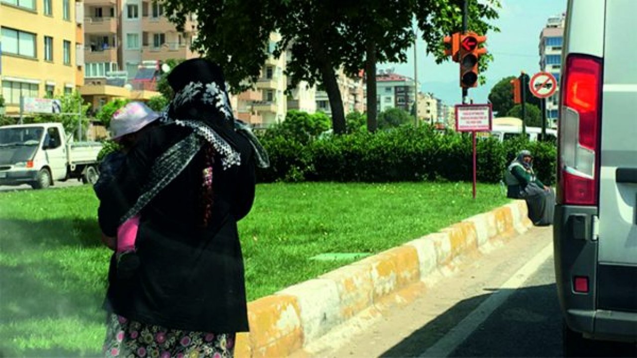 Dilencilerden  arsız davranış