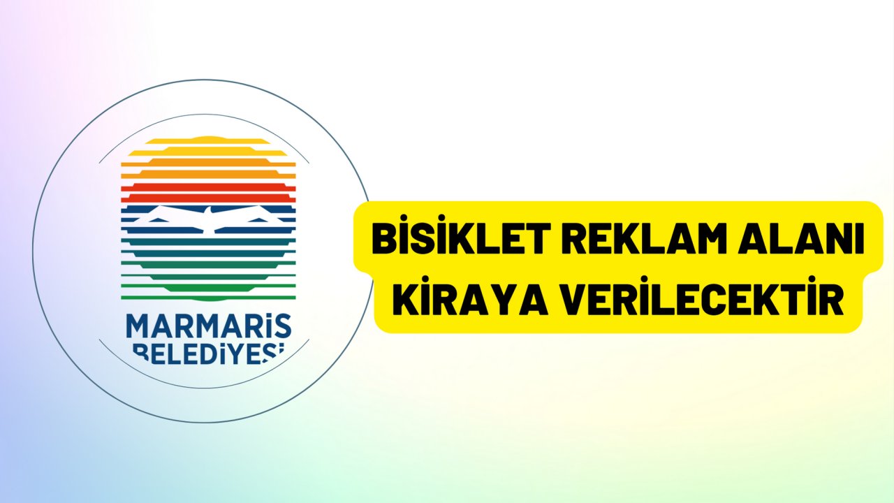 Bisiklet reklam alanı kiraya verilecektir