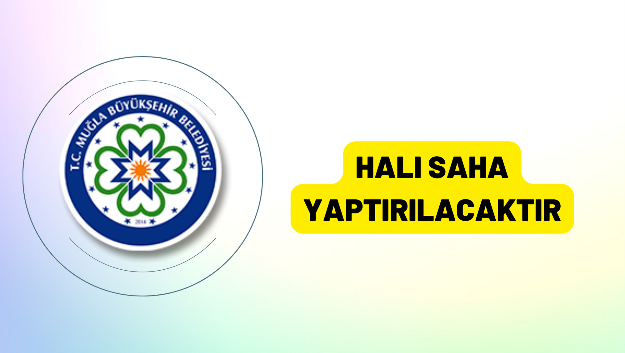 Halı saha yaptırılacaktır
