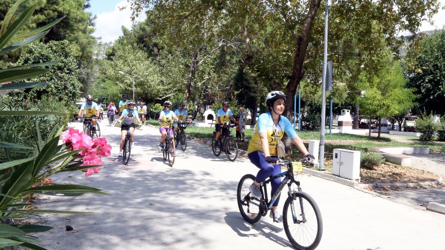 5. Uluslararası Mor Pedal Bisiklet Festivali başladı