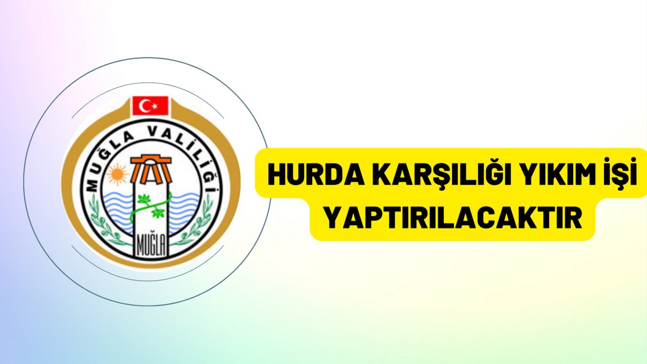 Hurda karşılığı yıkım işi yaptırılacaktır