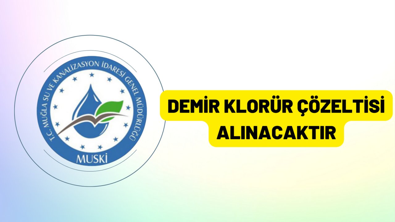 Demir klorür çözeltisi alınacaktır