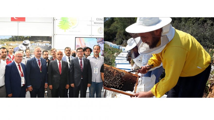 ULUSLARARASI ARICILIK PLATFORMUNDA MUĞLA ÇAM BALI GÖRÜCÜYE ÇIKTI