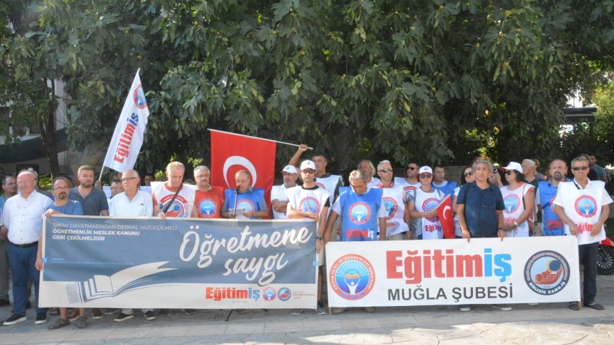 EĞİTİM İŞ: “ÖĞRETMEN BİTERSE, GELECEK BİTER”