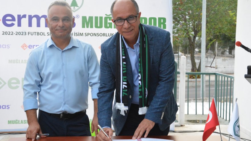 ERMAŞ ŞİRKETLER GRUBU MUĞLASPOR’UN İSİM SPONSORU OLDU