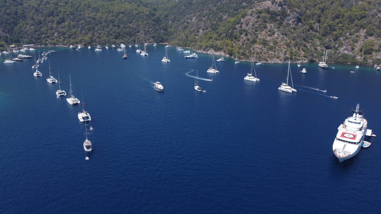 Lagoon Rally filosu Zafer Bayramı’nın 100. yılında Göcek’e çıkarma yaptı