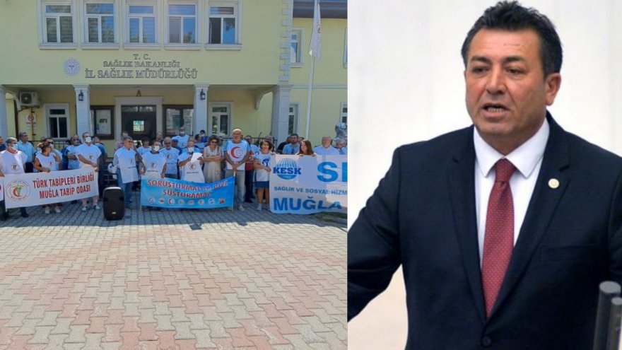 CHP’Lİ ALBAN’DAN SAĞLIK EMEKÇİLERİNE DESTEK