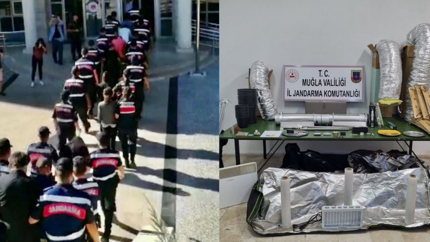 Akyaka’daki uyuşturucu operasyonunda 12 şahıs yakalandı