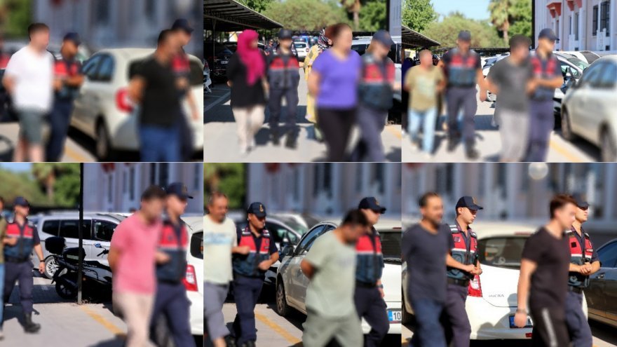 Yunanistan'a kaçmaya çalışan 14 FETÖ sanığı ve tekne kaptanı tutuklandı