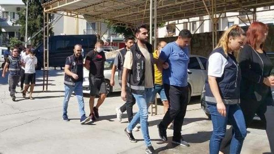 Muğla merkezli dolandırıcılık operasyonunda 10 zanlı tutuklandı