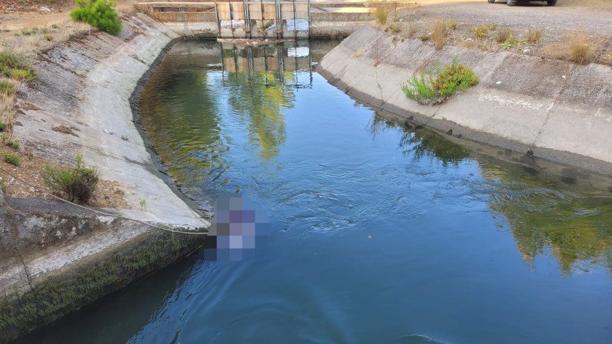 Muğla'da sulama kanalında ceset bulundu