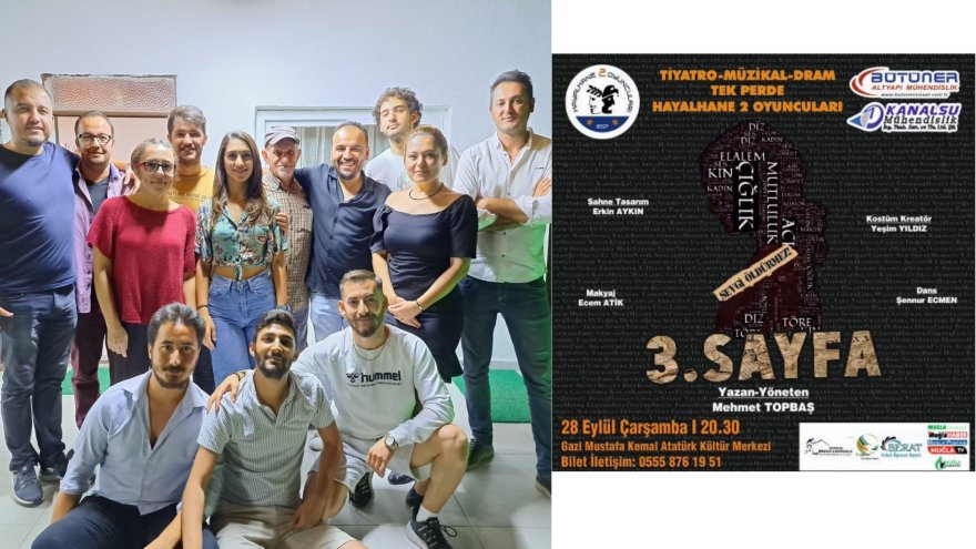 “3. Sayfa” 28 Eylül’de seyirciyle buluşacak