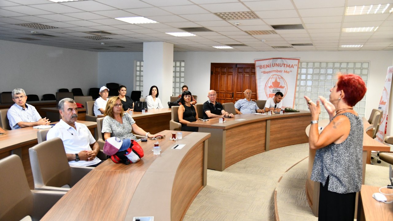 Fethiye'de alzaymır hastaları için hazırlanan 