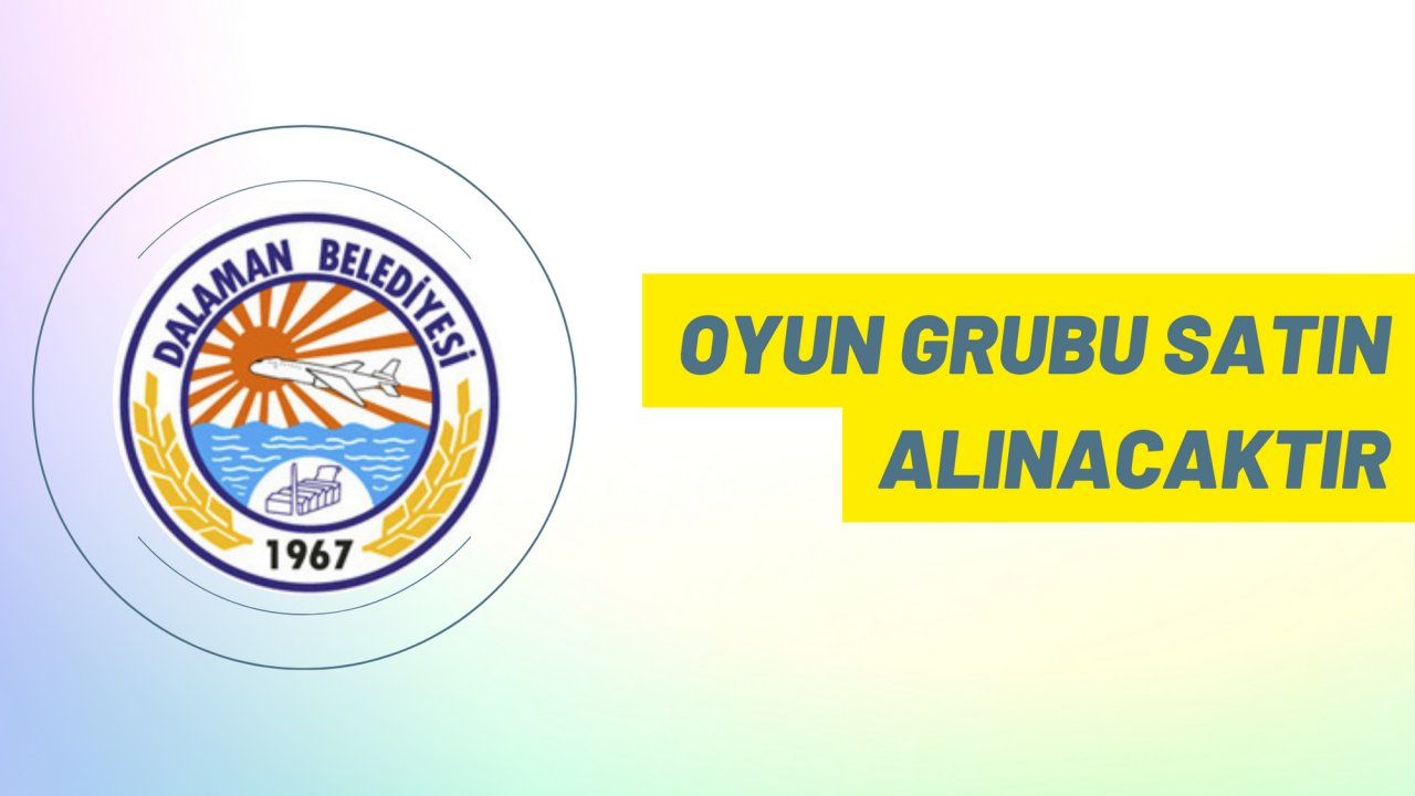 Oyun grubu satın alınacaktır