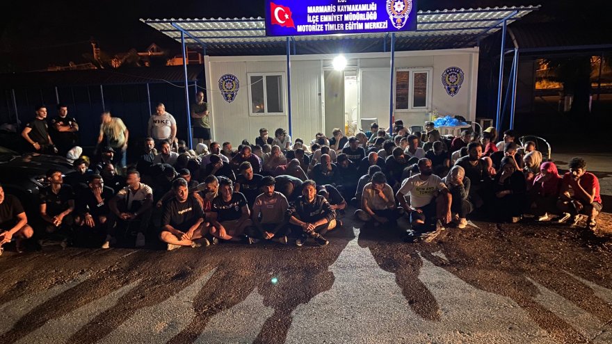 Denetimlerde 105 düzensiz göçmen yakalandı