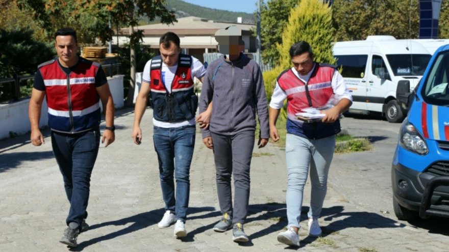 Ula'daki orman yangınıyla ilgili gözaltına alınan şüpheli adliyeye sevk edildi