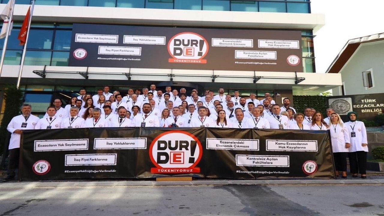 16 EKİM’DE ECZACILAR BÜYÜK MİTİNG YAPACAK