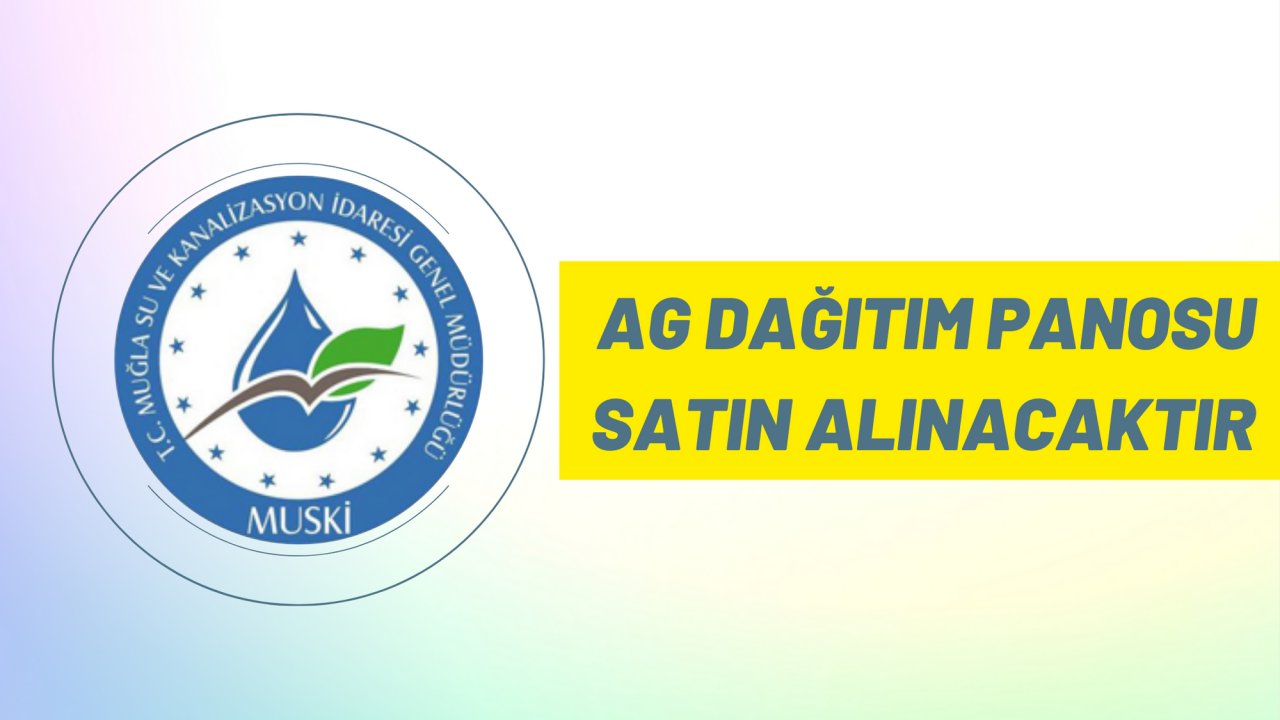 AG dağıtım panosu satın alınacaktır