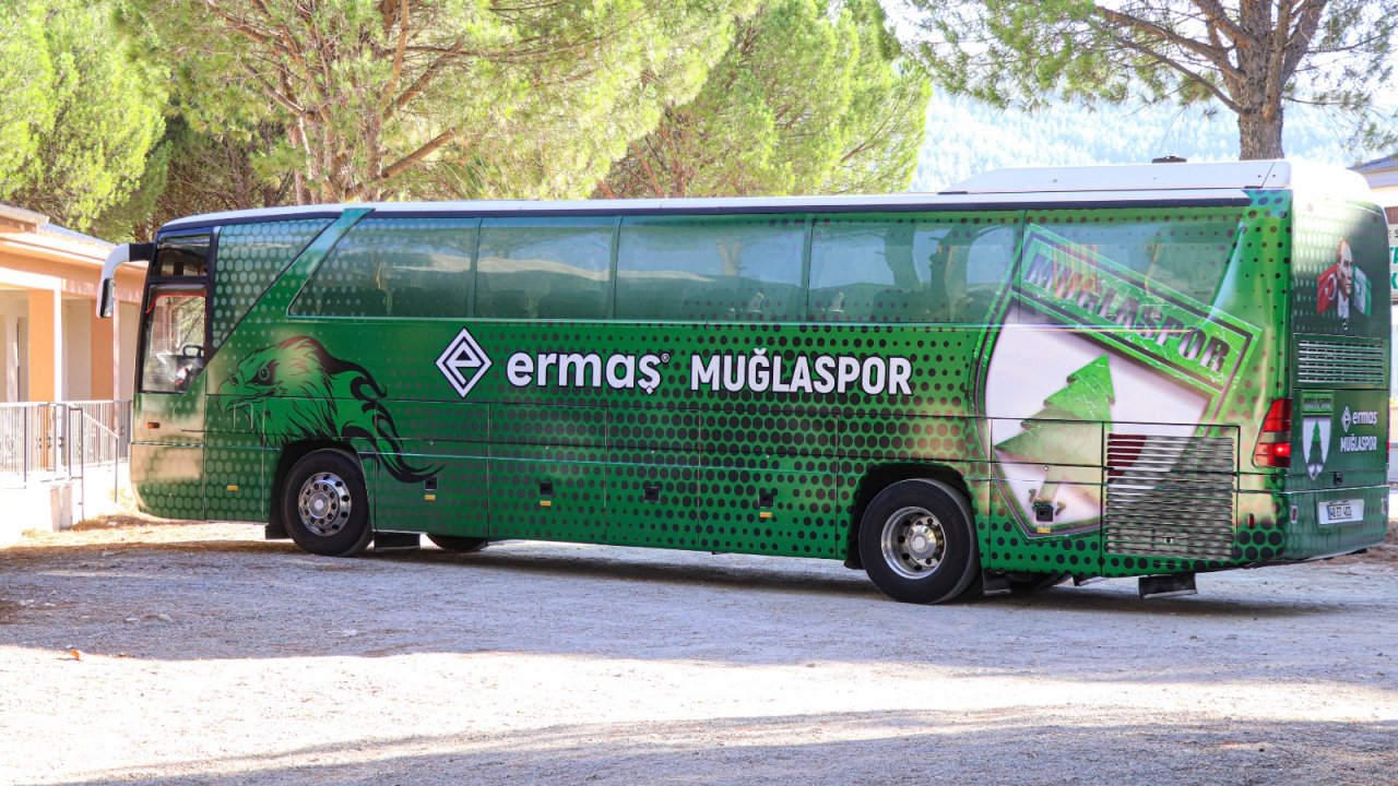 ERMAŞ MUĞLASPOR'UN TAKIM OTOBÜSÜ SEZONA HAZIR