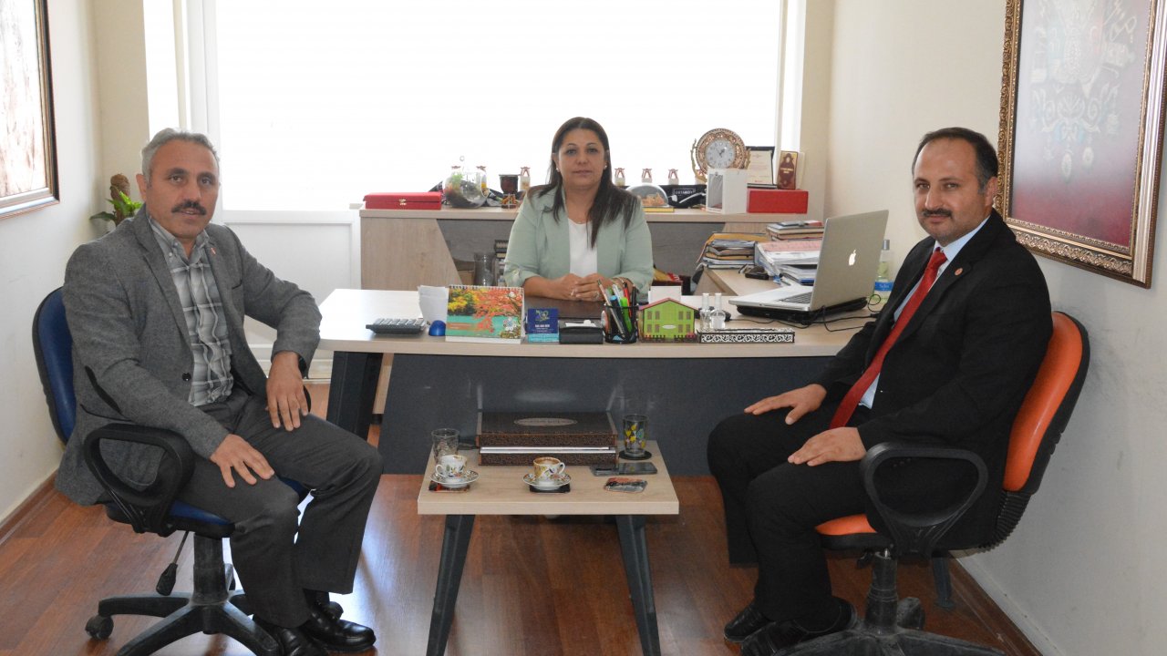 Saadet Partisinden Muğla Medya Grubuna ziyaret