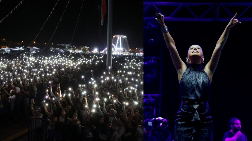 TUĞBA YURT MENTEŞE’DE HAYRANLARINI COŞTURDU