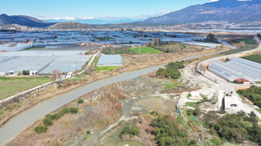 PATARA KÖPRÜSÜ’NDE YER TESLİMİ YAPILDI