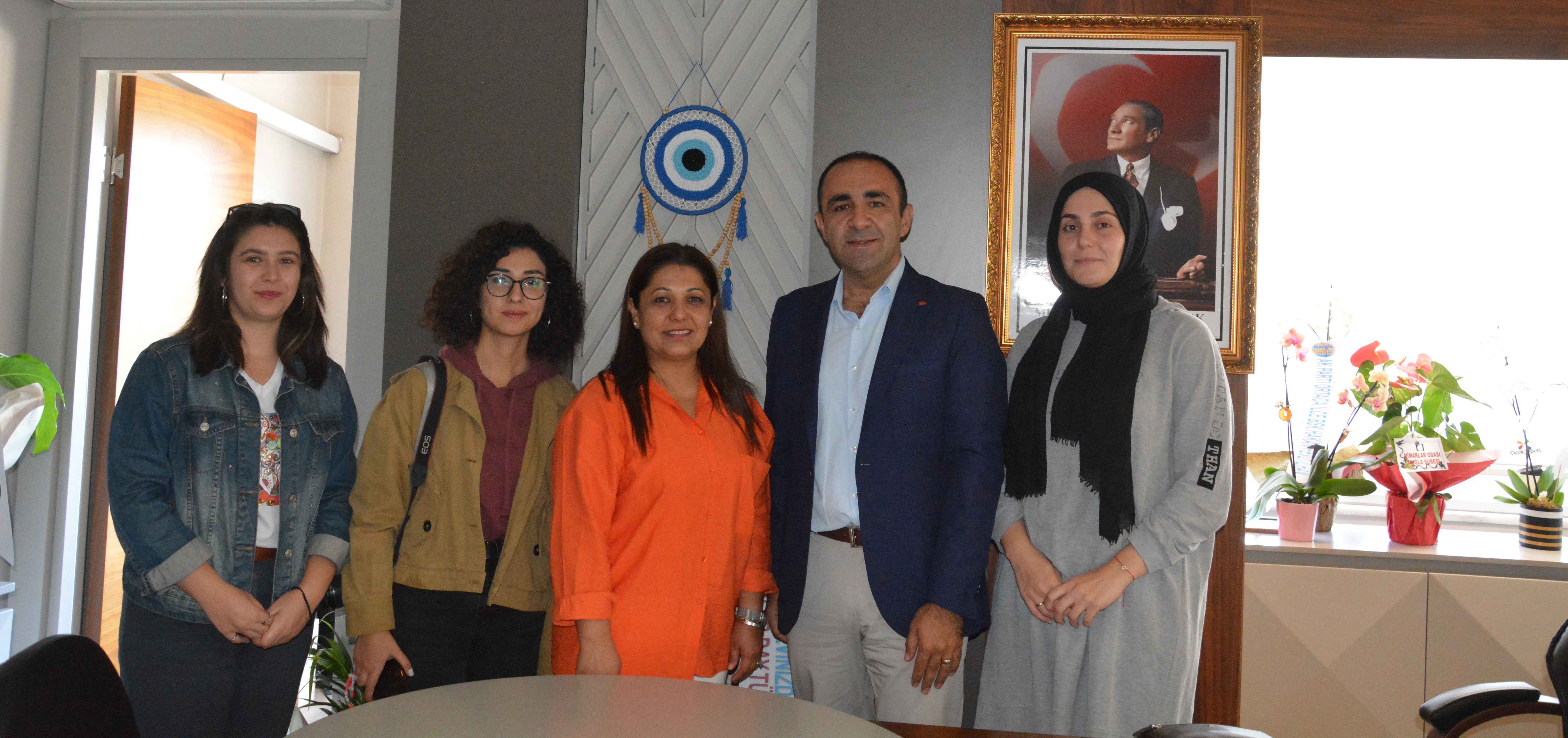 MUĞLA MEDYA GRUBUNDAN İL MÜDÜRÜ TOPRAK’A ZİYARET