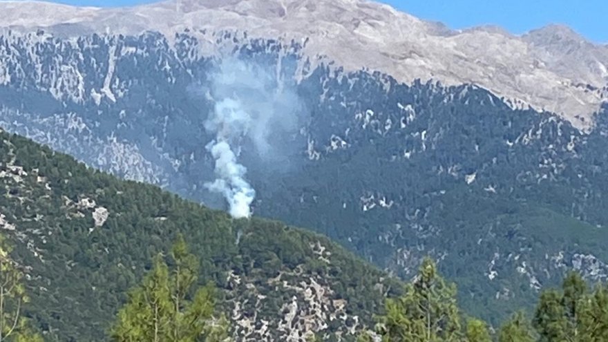 FETHİYE ORMAN YANGINI KONTROL ALTINA ALINDI