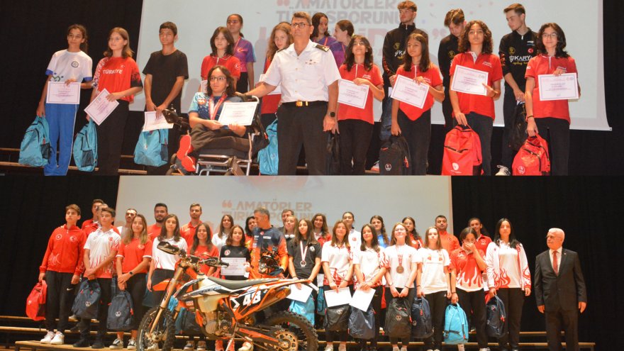 Muğla’nın gururu sporcular ödüllendirildi