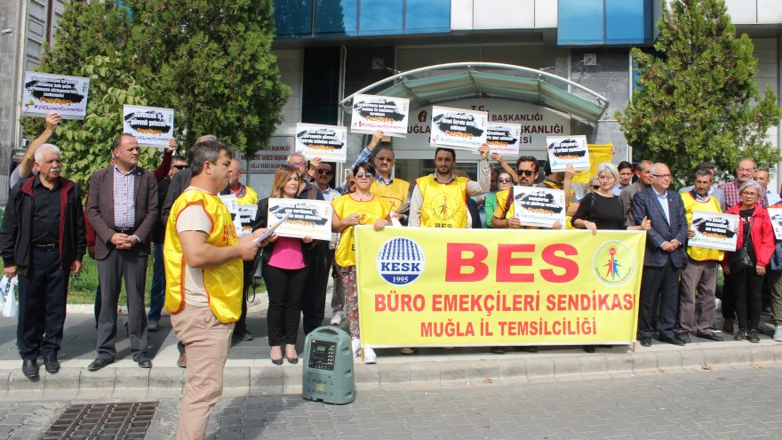 BES Muğla İl Temsilciliği: “Vergide adalet istiyoruz”