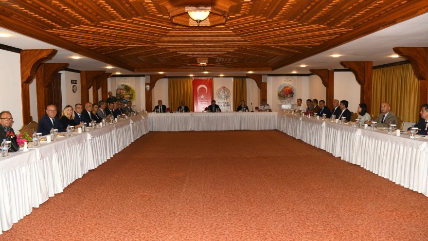 BAĞIMLILIK İLE MÜCADELE İL KOORDİNASYON KURULU” TOPLANTISI YAPILDI