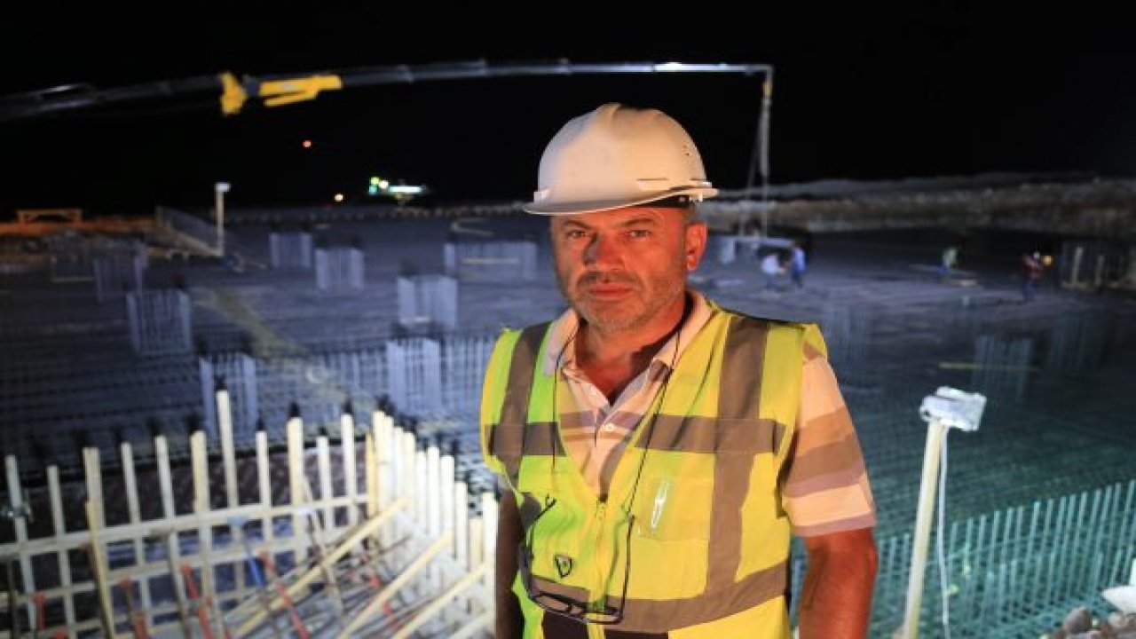 Yeni Milas Devlet Hastanesinde ilk harç döküldü