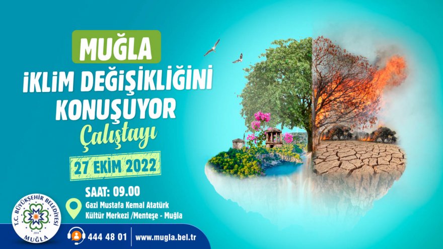 BÜYÜKŞEHİR’DEN İKLİM DEĞİŞİKLİĞİ ÇALIŞTAYI