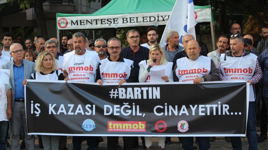 Muğla’da sendika ve meslek odalarından Bartın açıklaması: “Sorumlular hesap versin!”
