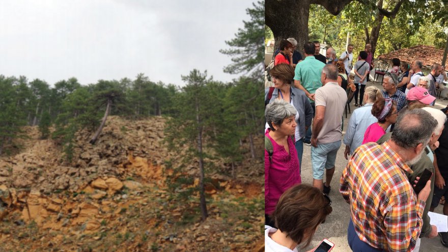 Yöre halkının istemediği maden projesinin ÇED dosyası iptal edildi