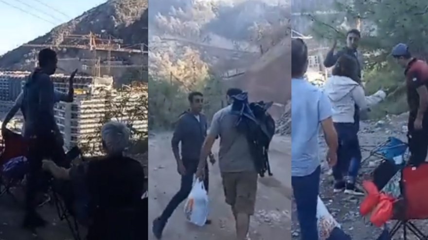 SİNPAŞ çalışanlarının piknik yapmak isteyen vatandaşlara saldırdığı öne sürüldü