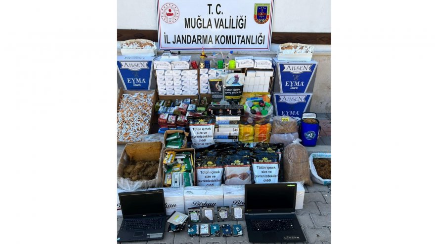 KAÇAK ÜRÜNLER ELE GEÇİRİLDİ