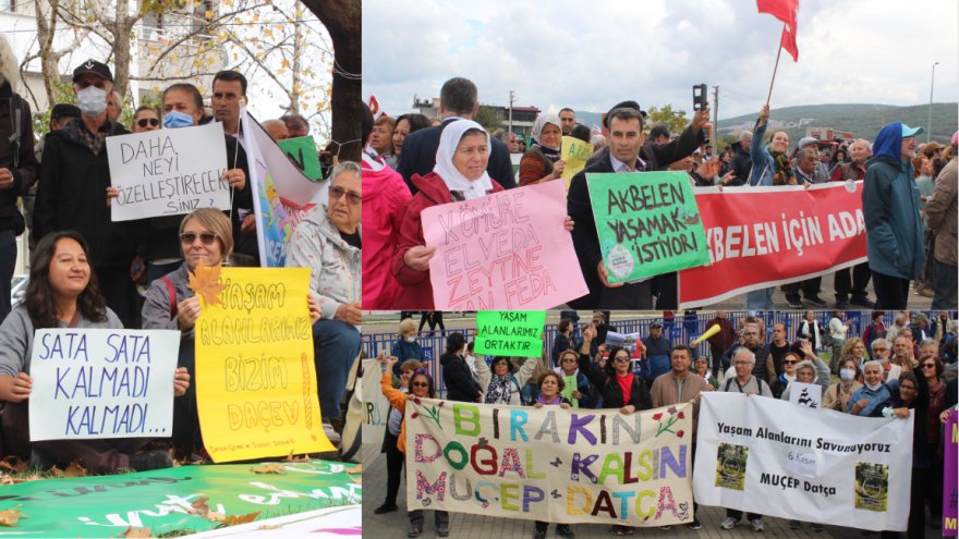 Yaşam savunucuları Menteşe’de ses yükseltti: “Muğla’da bozulmamış doğa parçası kalmadı”