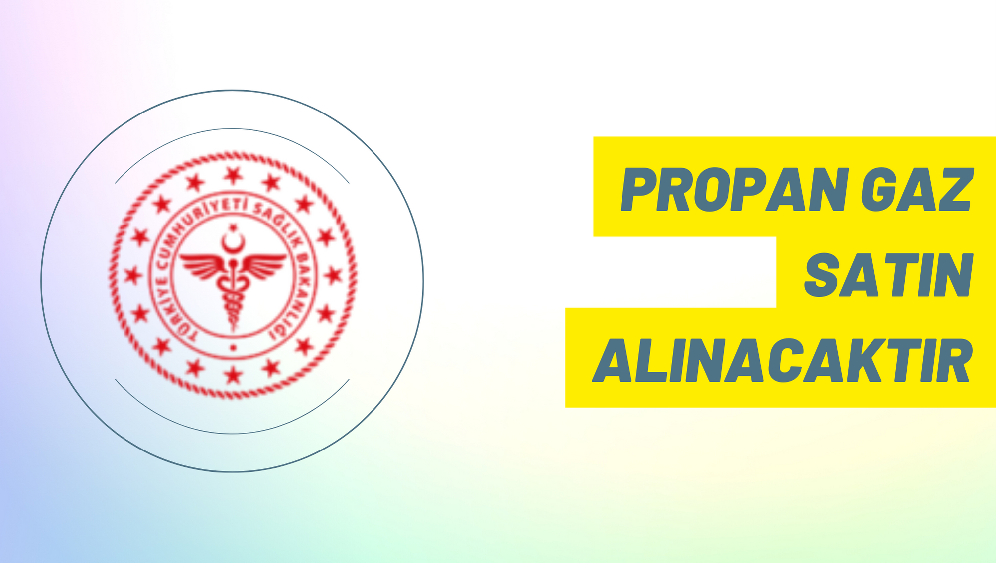 Propan gaz satın alınacaktır