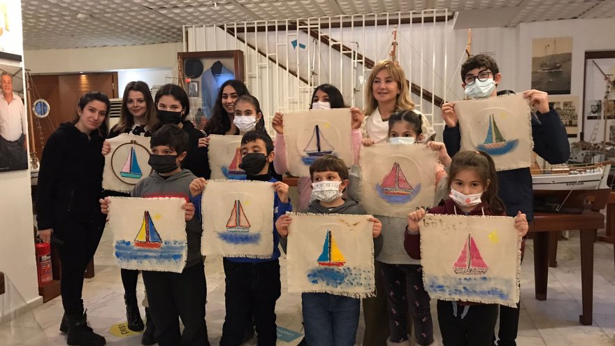 BODRUM DENİZ MÜZESİNDEN RENGÂRENK ATÖLYELER