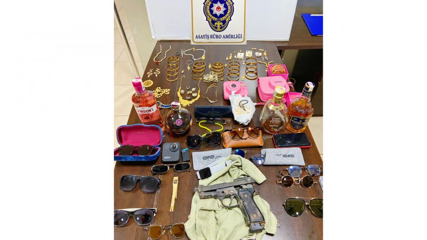 Evlerden hırsızlık yapan 3 zanlı tutuklandı