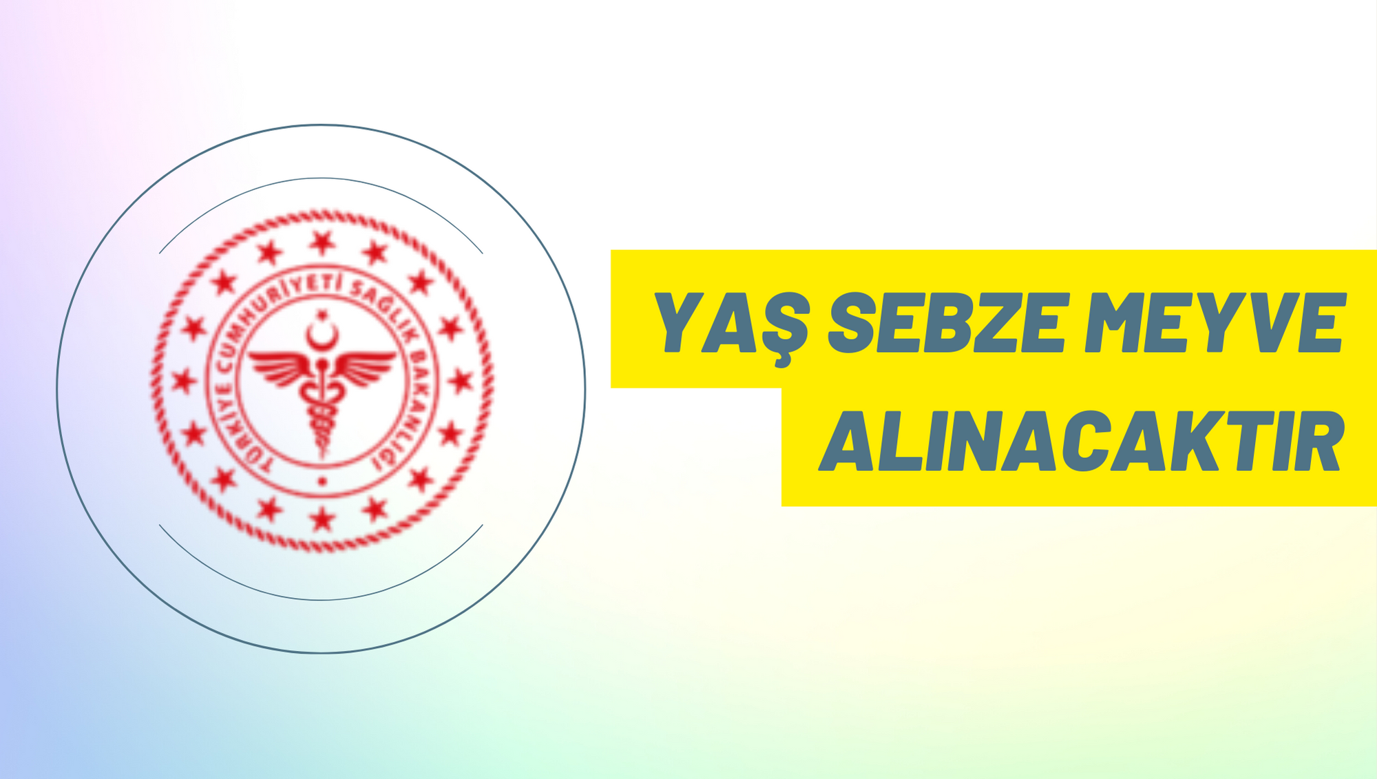 Yaş Sebze Meyve Alınacaktır