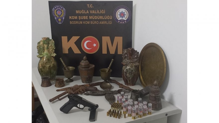 Tarihi eser kaçakçılığı operasyonunda birçok eser ele geçirildi